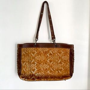 Authentic Isabella Fiore Pony Hair Shoulder Bag